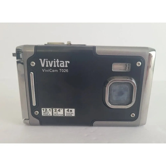 Vivitar 12.1 Mega Pixels Vivi Cam VT026 Underwater Digital Camera For Parts - Picture 2 of 7